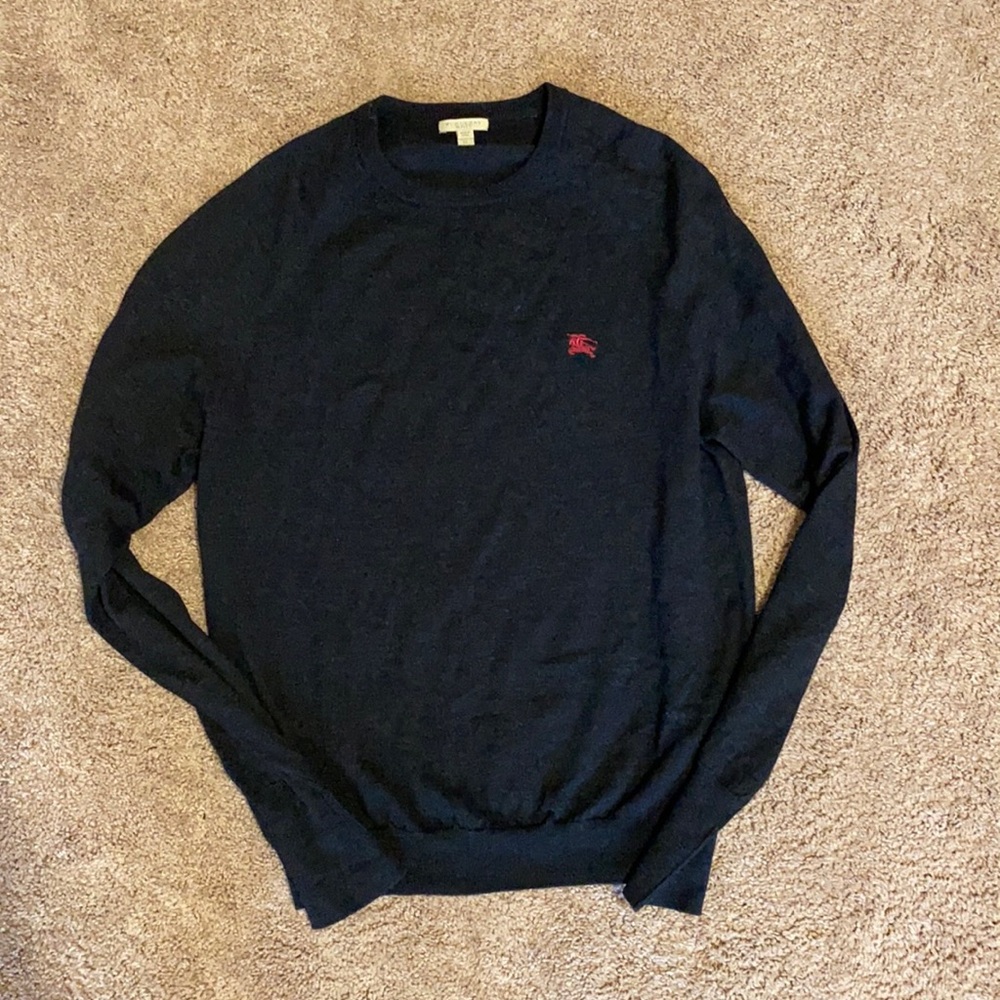 Men’s Burberry Dark Gray sweater